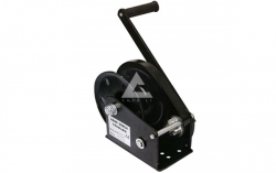 自鎖手搖絞盤的傳動原理