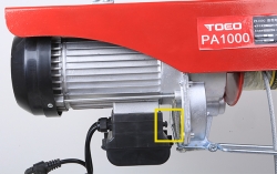 PA小型電動葫蘆的限位怎么實現(xiàn)的？