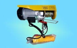 微電葫蘆鋼絲繩卡到縫隙怎么辦？