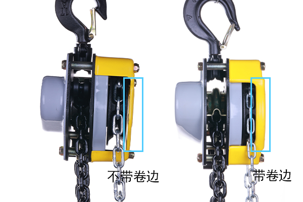 兩種不同的手拉葫蘆罩殼 兩種不同的手拉葫蘆罩殼